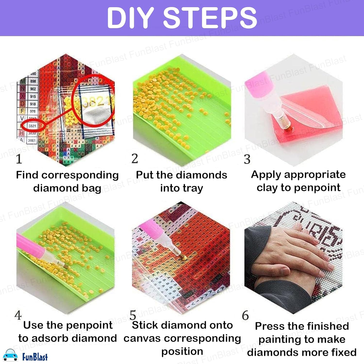 5D Diamond Painting Kit for Kids and Adults - 12x16inch Suitable for Home Leisure and Wall Decoration, Gift for Kids and Adults (Dog &amp; Girl)