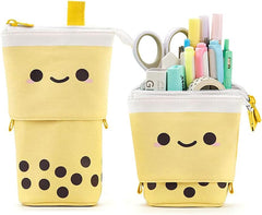 Boba Pop-Up Stationery Organizer for Kids (Yellow)