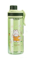 Cartoon Water Bottle for Kids, 550 ml BPA Free, Anti-Leak for Boys/Girls – 550 ML