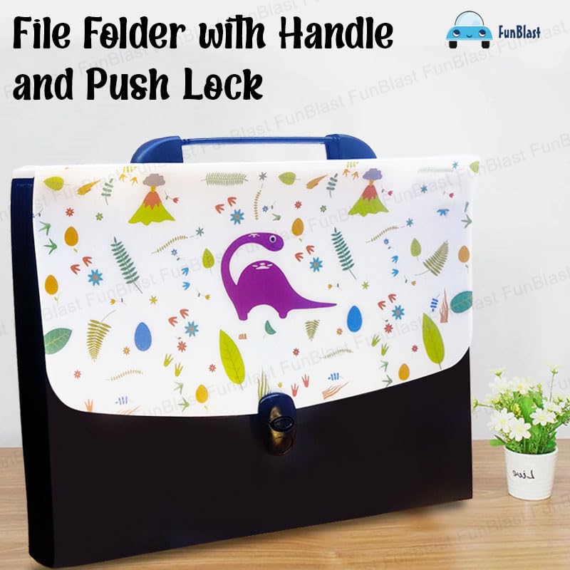 File Folder with Handle and Push Lock – FunBlast