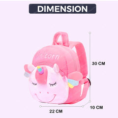 Unicorn Soft Bag for Kids - Bags for Girls, School & Picnic Bag/Lightweight Travel School Mini Backpack for Kids