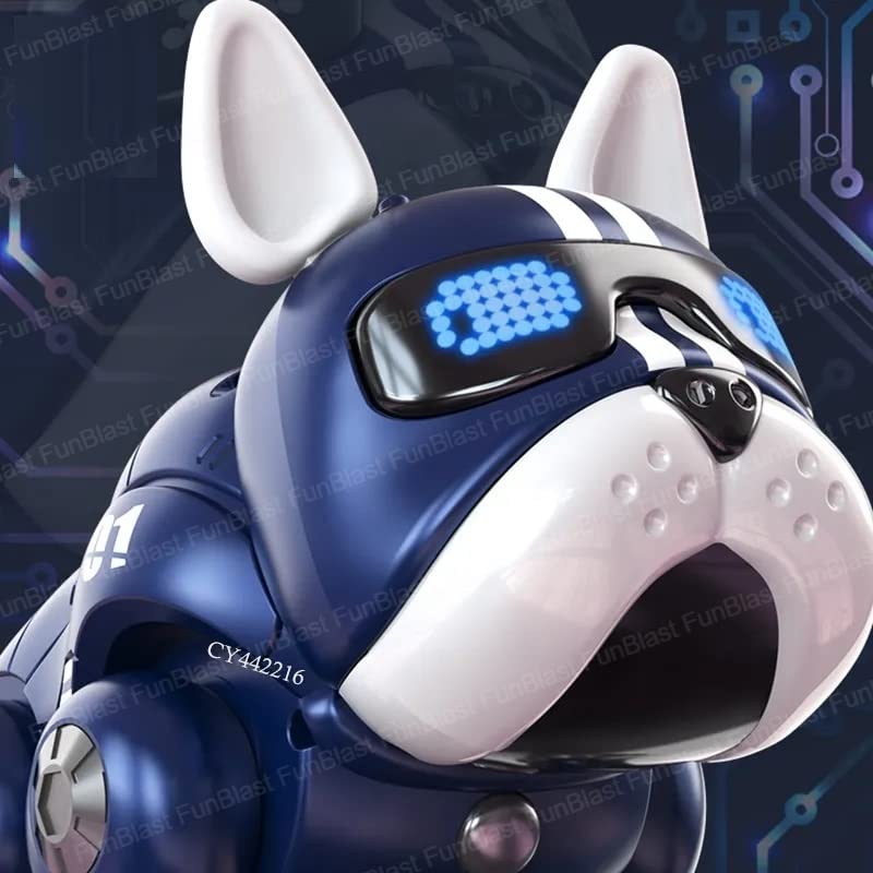 Robot Dog Toy – Robot Dog Toy Action Figure, Musical Dog Robot Toy with Colorful Flashing Lights and Music for Kids Boys Girls, Mechanical Dog Toys