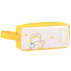 PVC Pencil Pouch with Zipper Closure (Yellow)