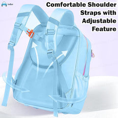 Stylish Cartoon Backpack for Boys Girl Kids - Lightweight Large Capacity Bag, Travel Bag (41 X 29 X 14 CM)