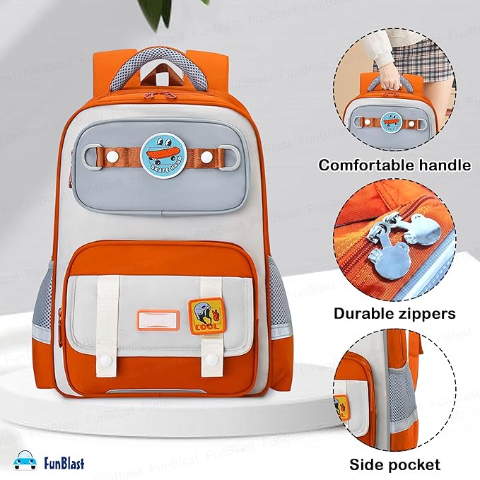School Backpack for Kids – Durable and Spacious Lightweight School Bag for Girls Kids for 5-7 Year (41 X 30 X 16 Cm)
