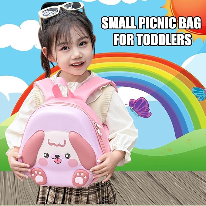 Pre-Schoolers Backpack for Kids - Small Lightweight Miniature Bags for 2 Years to 5 Years Toddlers (27 X 27 X 8 Cm)