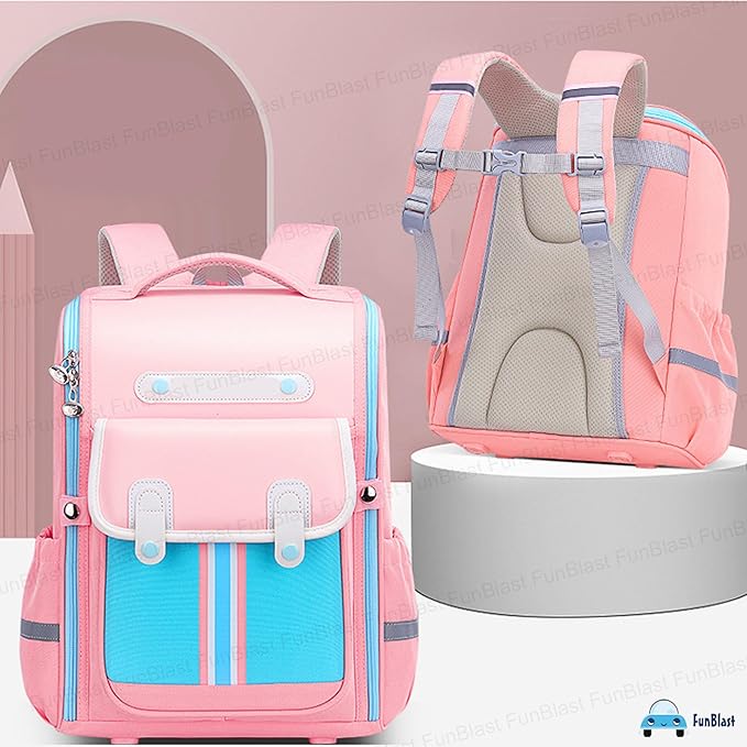 Large Capacity Shoulder Backpack for School Girls Kid, Orthopedic Casual Backpack for Kids, , Shoulder School Bags for students