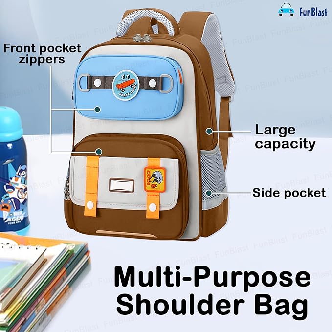 School Backpack for Kids – Durable and Spacious Lightweight School Bag for Girls Kids for 5-7 Year (41 X 30 X 16 Cm)