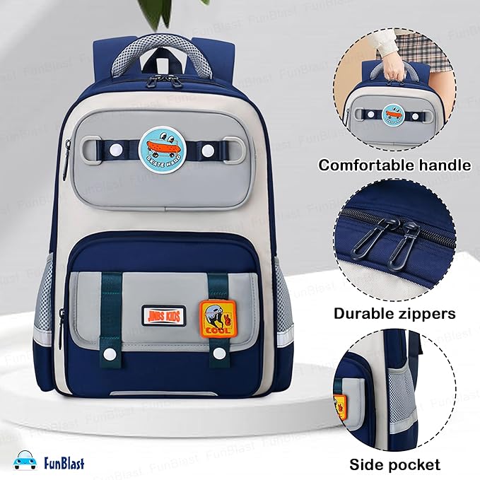School Backpack for Kids – Durable and Spacious Lightweight School Bag for Girls Kids for 5-7 Year (41 X 30 X 16 Cm)