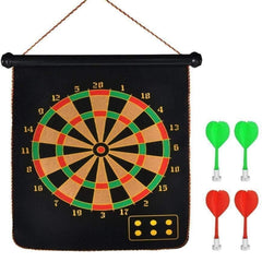 Magnet Dart Board Game for Kids, Double Sided Magnet Dart Board with Darts, Size – 12 Inches