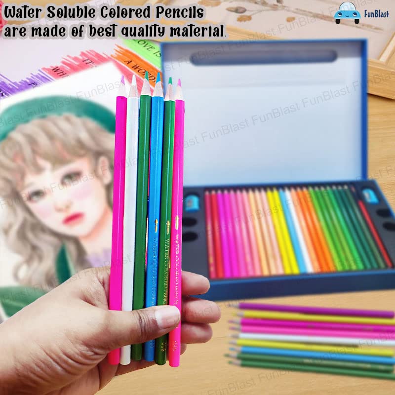 Color Pencils Set,(Pack Of 200 Pcs) Professional Water Soluble Colored Pencils, Artist Sketching, Drawing Color Pencils