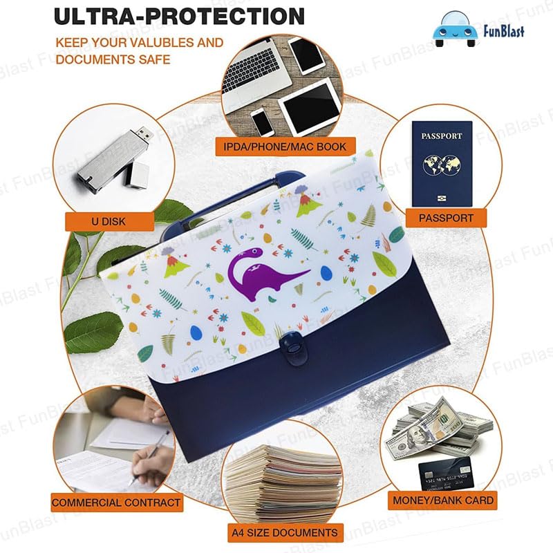 File Folder with Handle and Push Lock – FunBlast