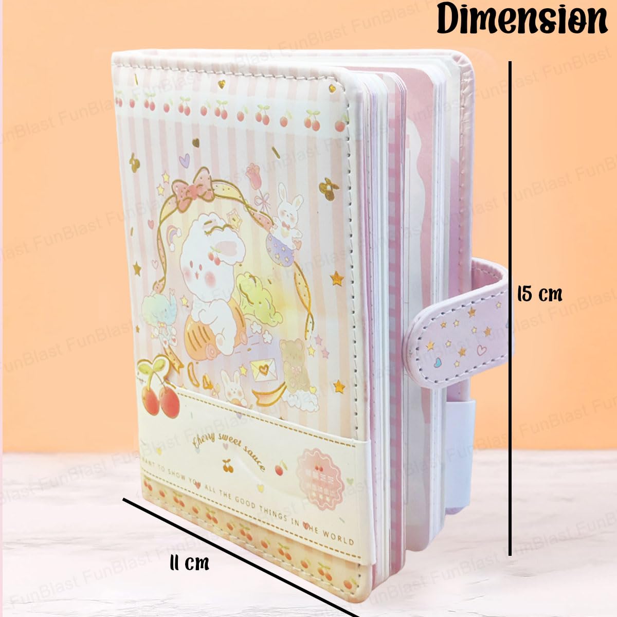 Diary for Girls Notebook Diary for Kids, Journal Diary for Girls Diary Set Notebooks for Girls Teddy Diary Notepad for Students Stationary Items – Best Birthday Return Gifts – Assorted Color