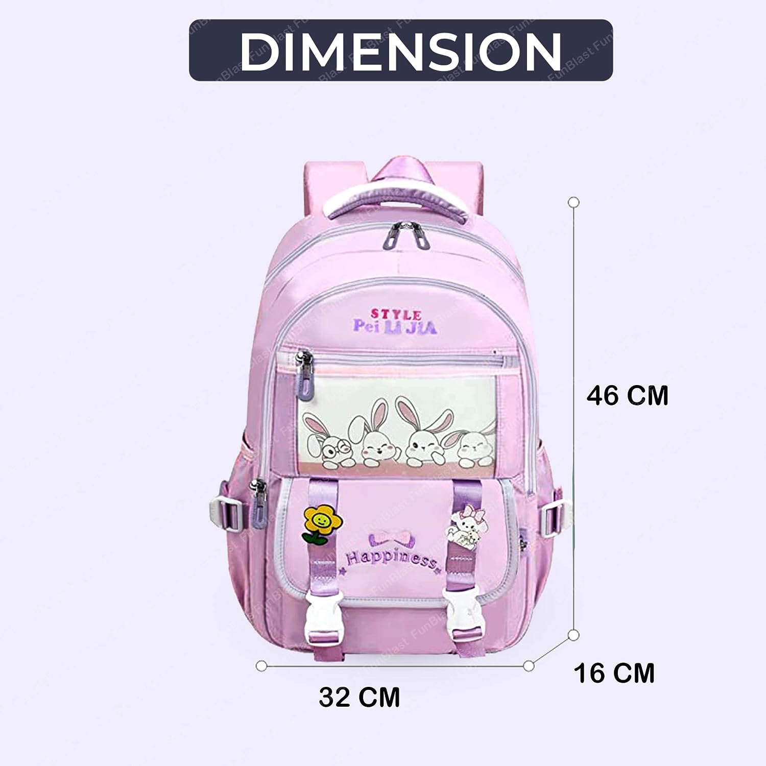 School, Office, Casual Multipurpose Backpack - School and College Bags for students, Large Capacity Bag for Boys Girls Kids, Travel Bag, Picnic Bag