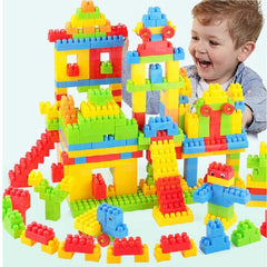 DIY Plastic Building Blocks for Kids Puzzle Games for Kids, Toys for Girls & Boys – 250+ Blocks with 38 Wheels