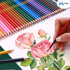 Color Pencils Set,(Pack Of 200 Pcs) Professional Water Soluble Colored Pencils, Artist Sketching, Drawing Color Pencils