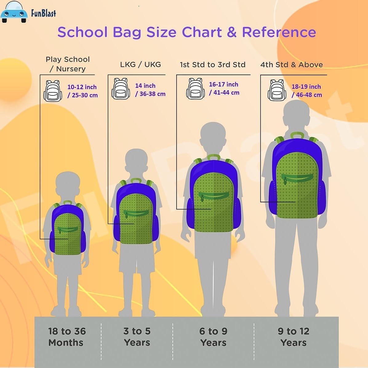 Bagpack for Children – Eva Cartoon Bag for Pre-Schoolers Kids (22 X 17 X 28 Cm)