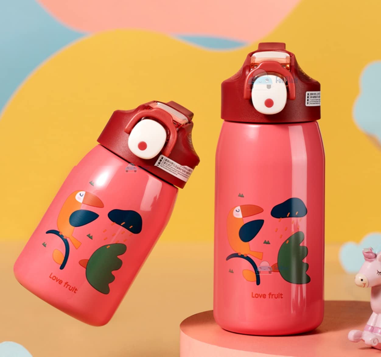 Insulated Stainless Steel Bottle Hot and Cold Water Bottle for Kids – 530 ML