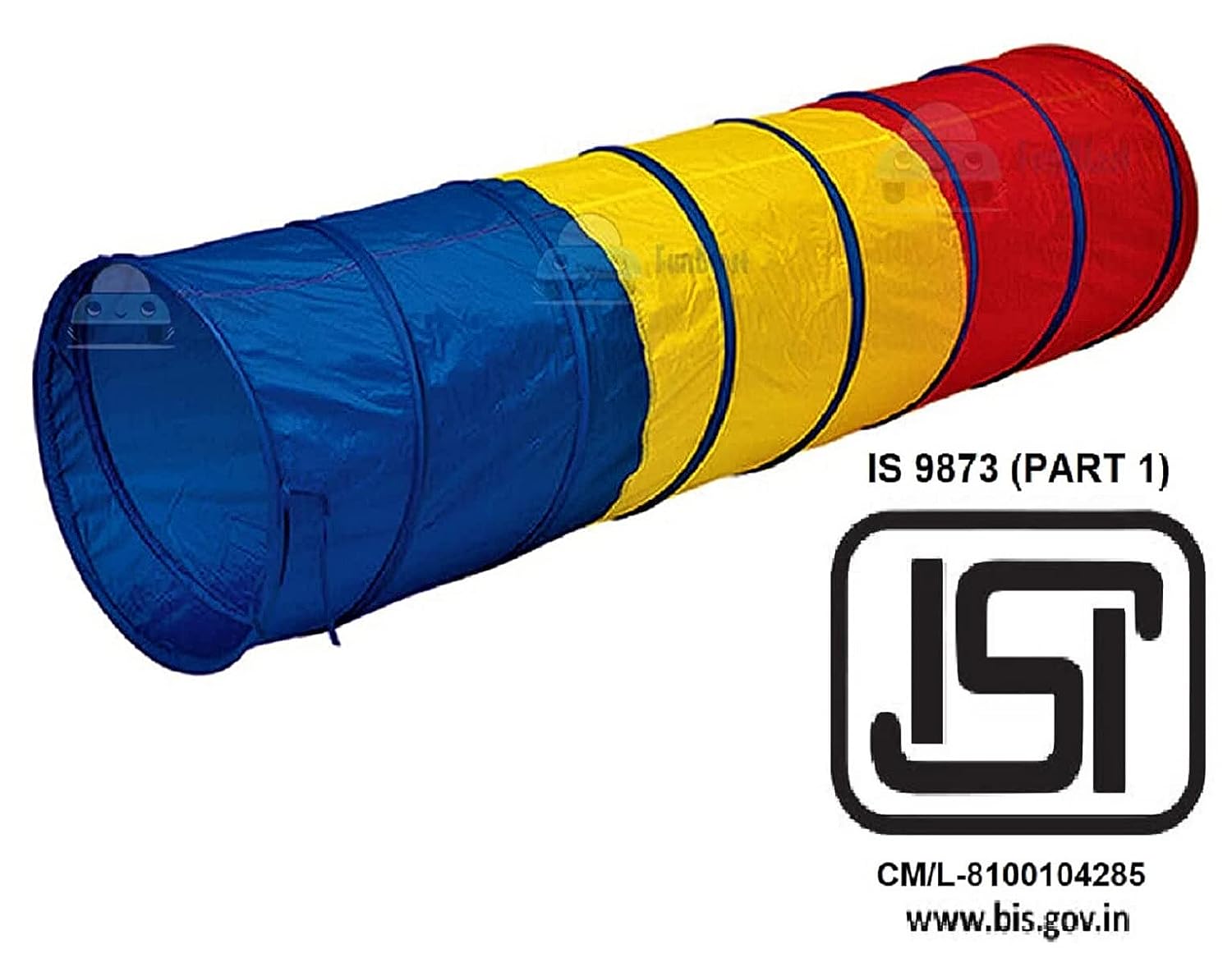 Tunnel Tent for Kids, Foldable Outdoor Tunnel for Toddlers, 6 Feet Long Tunnel Tent for Kids, Girls and Boys