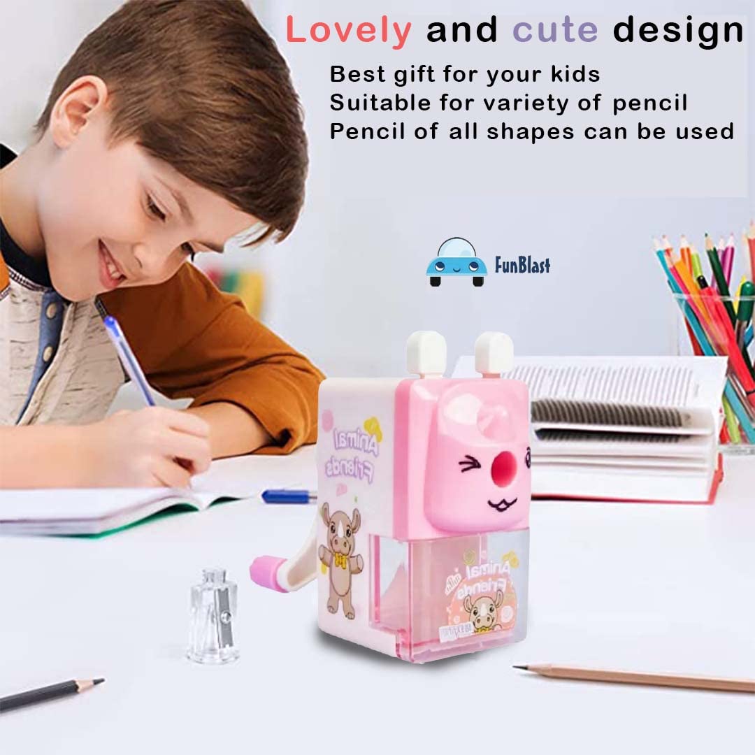 Sharpener for Kids – Animal Shaped Pencil Sharpener, Table Sharpener Machine