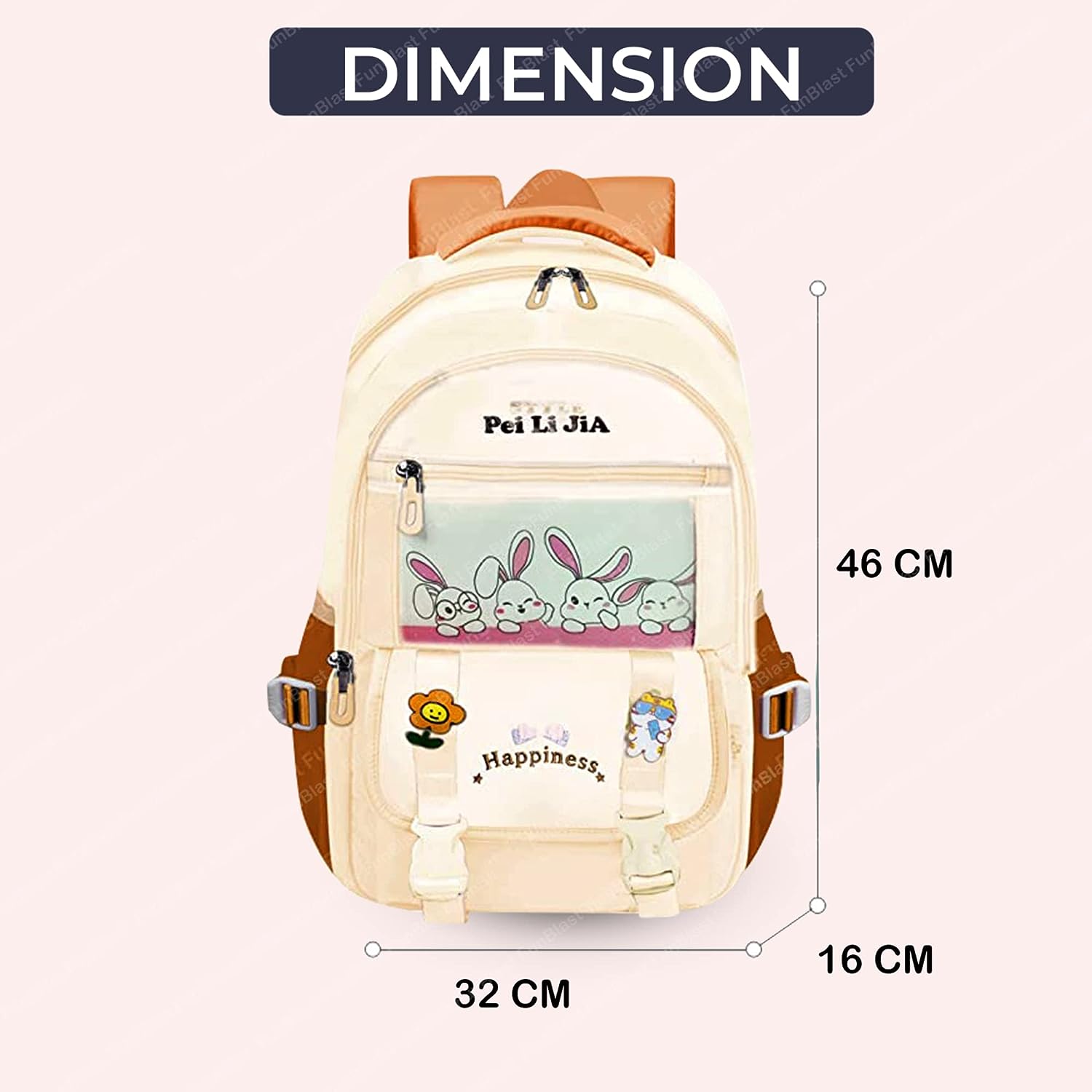 School, Office, Casual Multipurpose Backpack - School and College Bags for students, Large Capacity Bag for Boys Girls Kids, Travel Bag, Picnic Bag