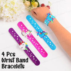 Unicorn Wrist Band - Slap Bracelets for Kids