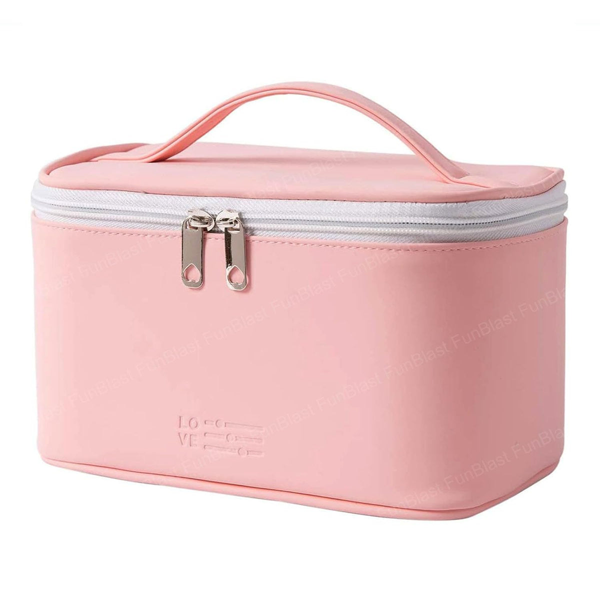 Toiletry Bag with Handle for Women (Pink)