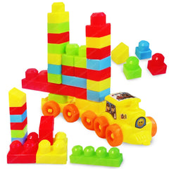 Plastic store stacking blocks