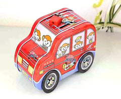 Piggy Bank - Car Shaped Coin Box with Moving Wheel for Kids, Piggy Bank for Kids, Coin Box for Kids, Money Bank for Kids