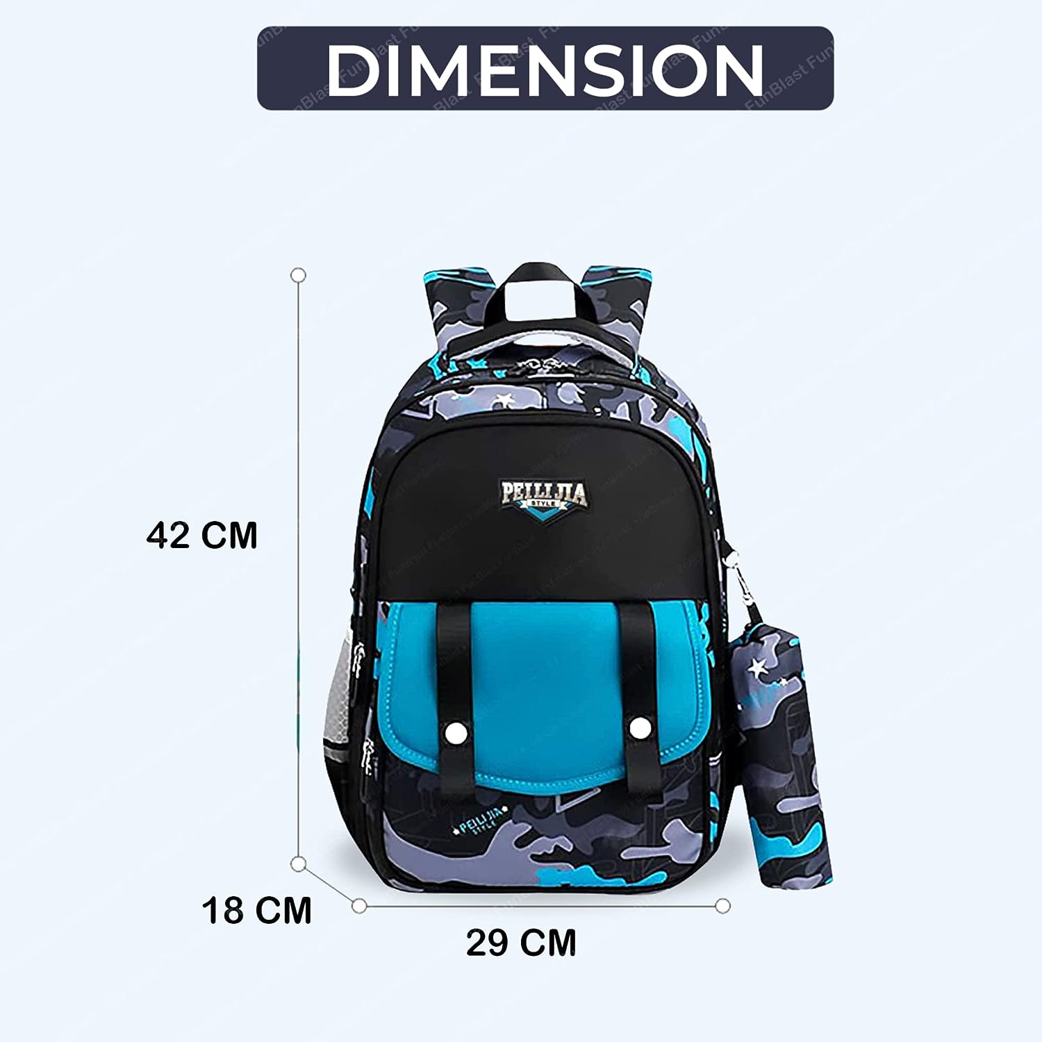 Personalized School Bag - Printed School Bag - Name School Bag For Boys -  Customized School Bag - VivaGifts