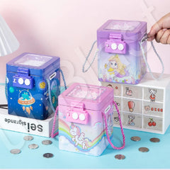 Piggy Bank - Unicorn Coin Box for Kids, Money Bank for Kids, Piggy Bank for Kids, Money Box for Kids, Coin Box with Password, Unicorn Gifts for Girls, Best Return Gifts for Kids