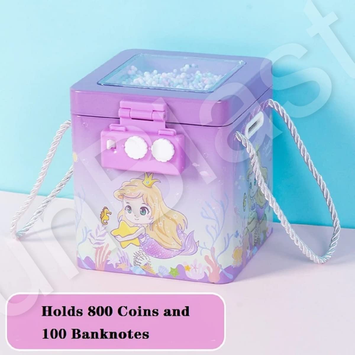 Piggy Bank - Unicorn Coin Box for Kids, Money Bank for Kids, Piggy Bank for Kids, Money Box for Kids, Coin Box with Password, Unicorn Gifts for Girls, Best Return Gifts for Kids