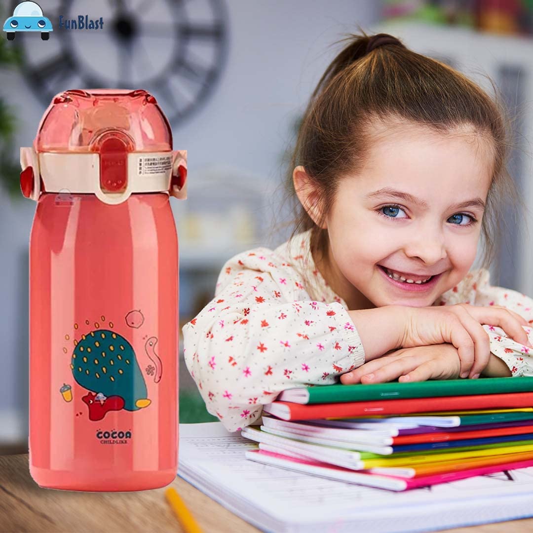 Insulated Stainless Steel Water Bottle for Kids – 530 ML