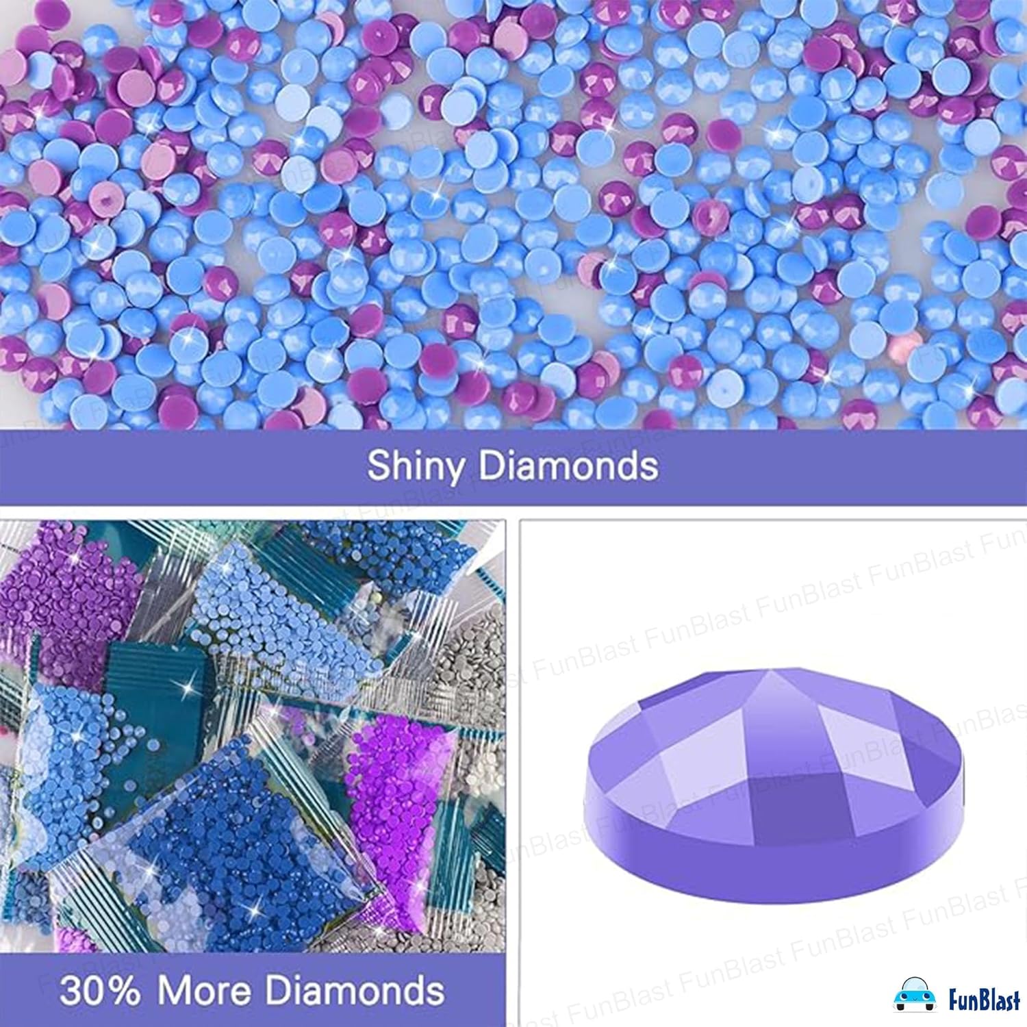 5D Diamond Painting Kit for Kids and Adults - 12x16inch Suitable for Home Leisure and Wall Decoration, Gift for Kids and Adults (Dog &amp; Girl)