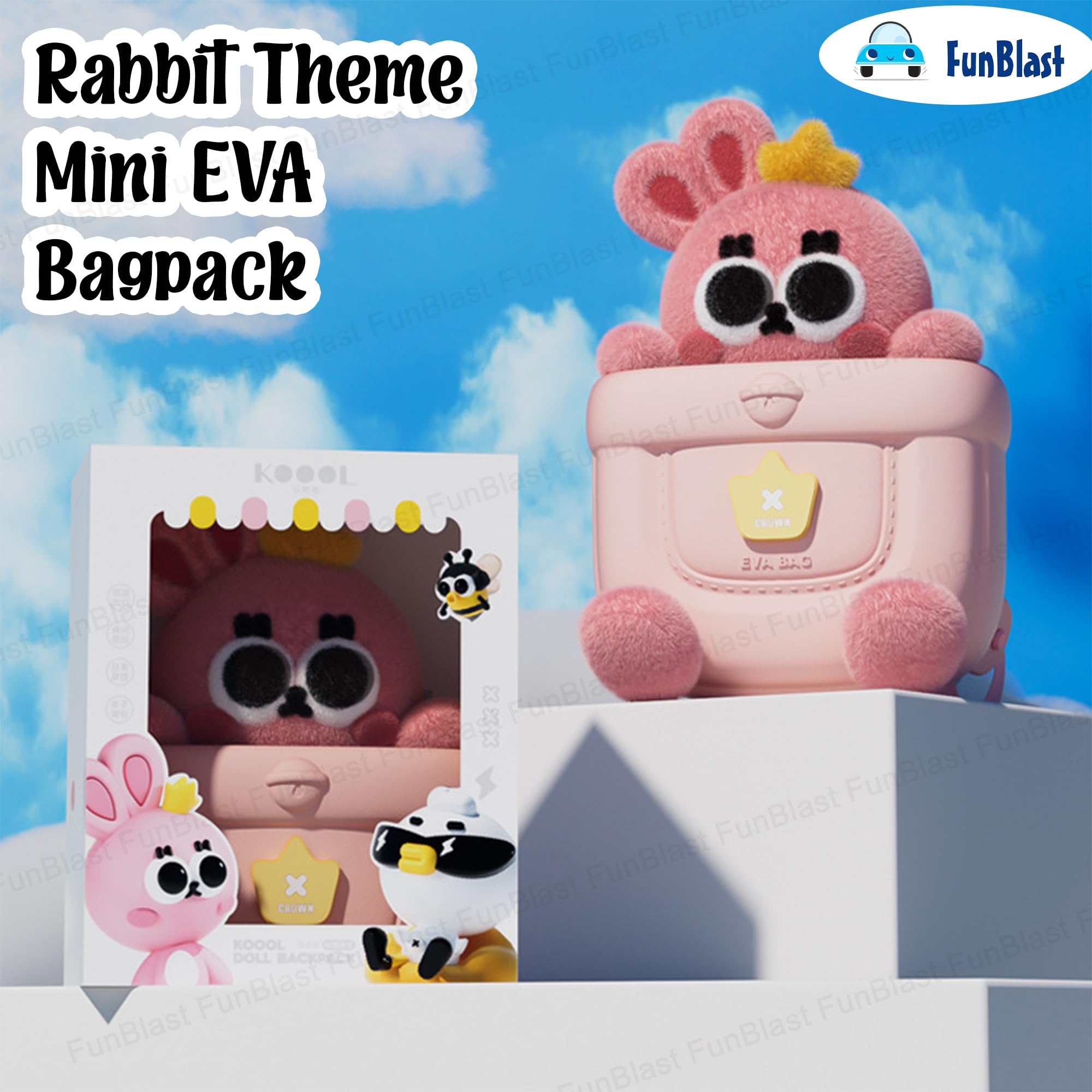 Bagpack for Children – Eva Cartoon Bag for Pre-Schoolers Kids (22 X 17 X 28 Cm)