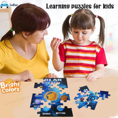 Solar System Jigsaw Puzzle for Kids Jigsaw Puzzle for Kids of Age 4-5 Years (Size 30X22 cm)