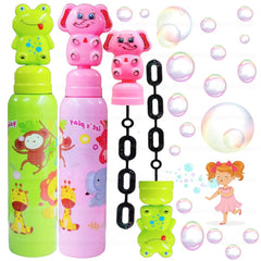 Bubble Blaster Toy for Kids Bubble Blaster Long Stick for Kids Bubble Toy, Bubble Maker for Kids Indoor & Outdoor Toys for Boys and Girls(Elephant+Frog)