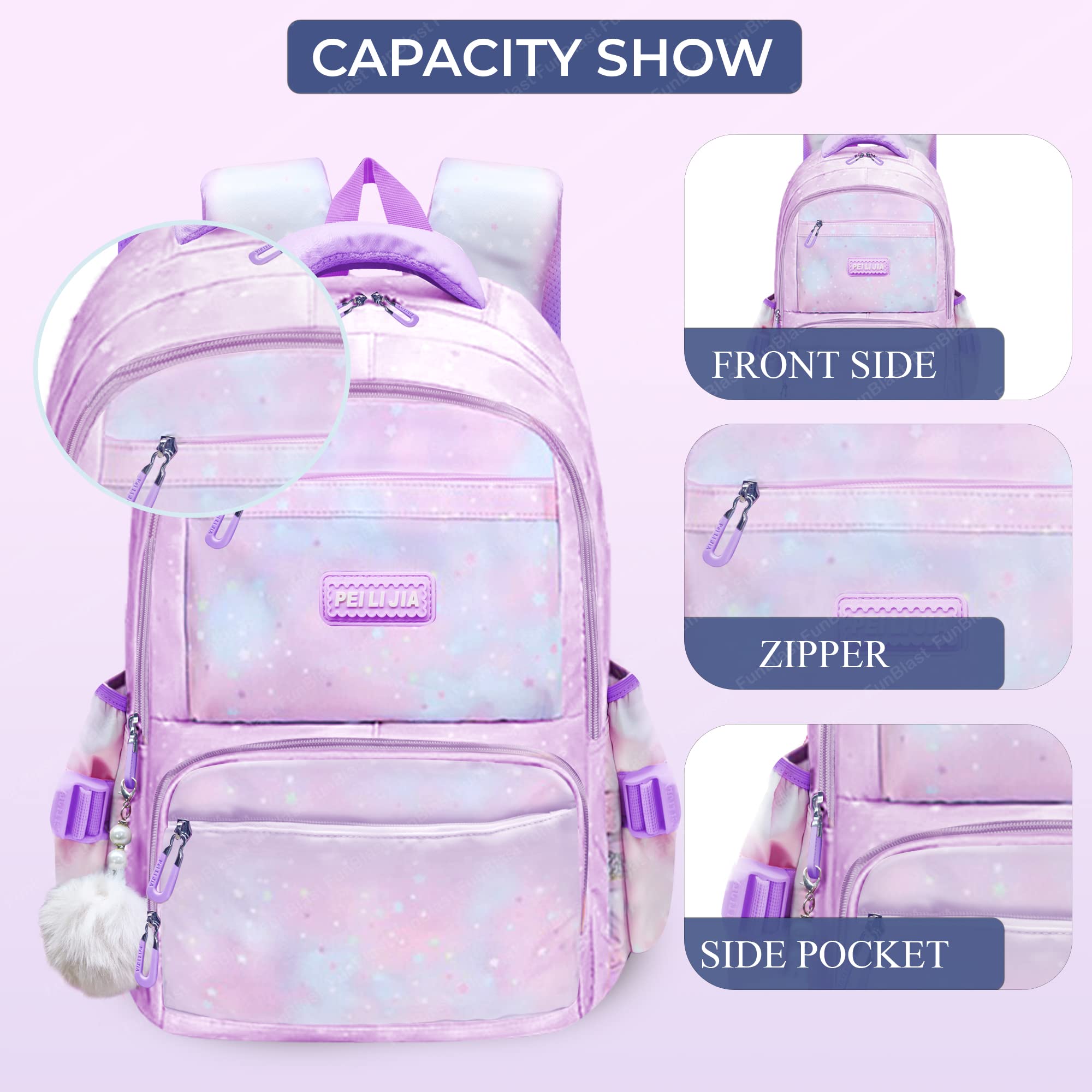 School Bag School Backpack College Backpack Travel Backpack Office Backpack Multipurpose Backpack Picnic Bag for Boys & Girls (46 X 34 X 20 CM)