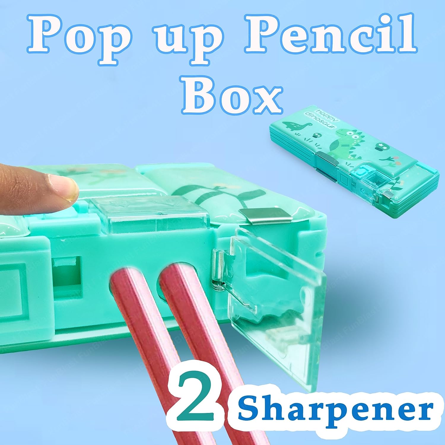 Multifunctional Pencil Box for Kids, Space Pencil Box for Boys, Magnetic  Pencil Box for Boys, Pop up Pencil Box