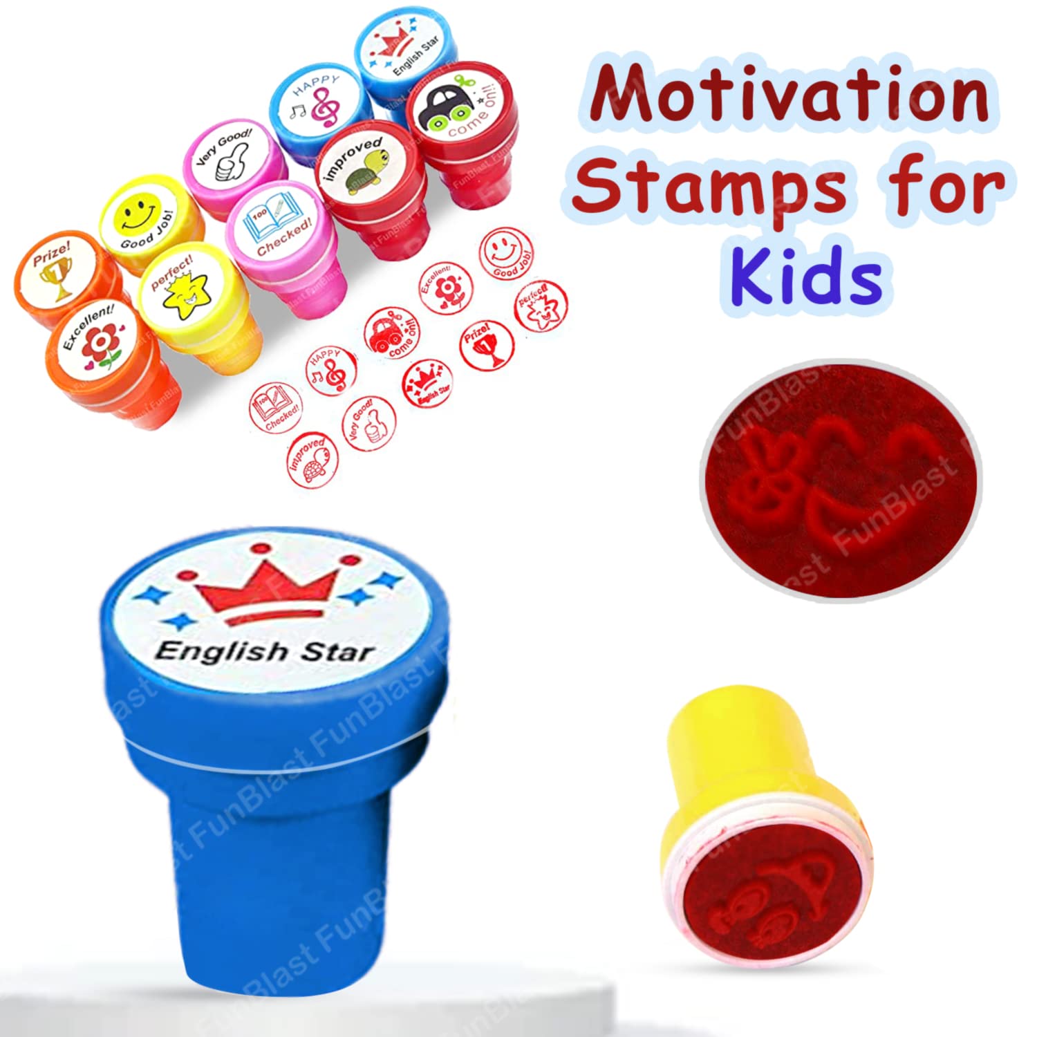 Space Stamps for Kids – DIY Scrapbook Stamper, Educational Toys