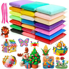 Foam Putty Clay or Dough for Kids, Activity Clay Toys – (12 Pcs Clay Toy; Random Color)