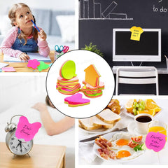 Sticky Notes – Sticky, Sticky Pad, Sticky Notes Cute, Stick Notes for Study, Stationary Items, Memo, Sticky Notes for Girls, Stationary Set for Kids (Pack of 5)