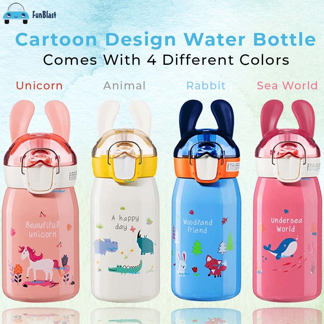 Insulated Stainless Steel Water Bottle for Kids – 530 ML