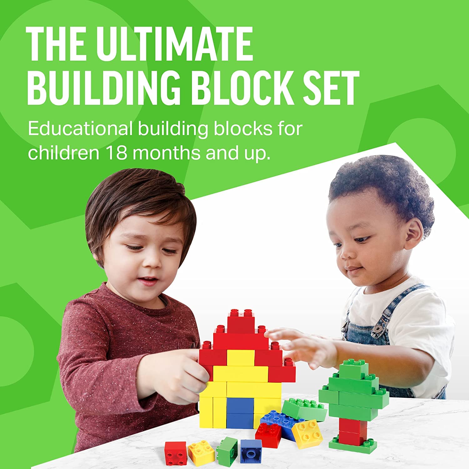 DIY Plastic Small Size Building Blocks for Kids, Puzzle for Children Educational & Learning Toy for Girls – 120+ Blocks with 22 Wheels