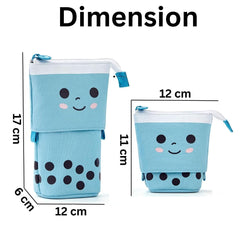 Boba Pop-Up Stationery Organizer for Kids (Blue)