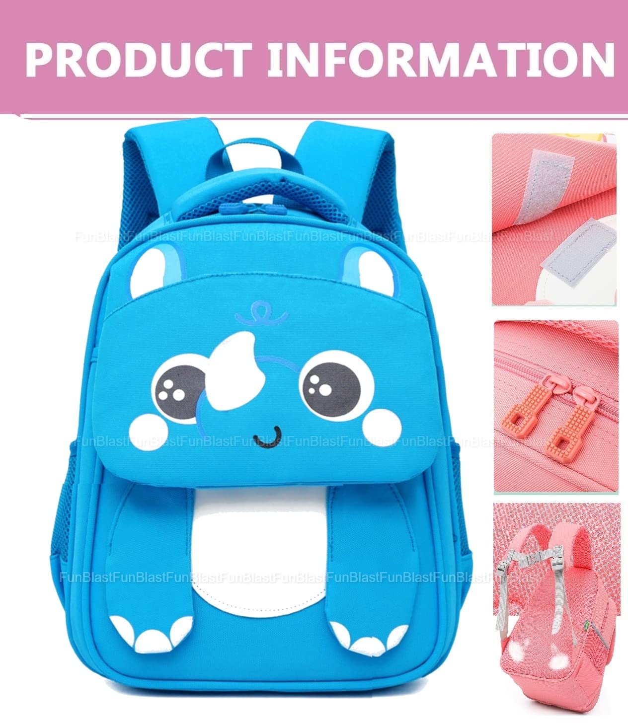 School Bag for Boys and Girls Kids School Bag for 3 7 Years old Kids Boys Girls Cartoon print Lightweight Bagpack for School Going Children