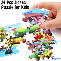 Wild Animal Jigsaw Puzzle for Kids Jigsaw Puzzle for Kids of Age 3-5 Years ( Size 30X22 cm)