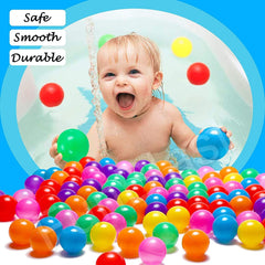 Large Size Ball Pool for Kids, Foldable Square Zoo Ball Pool Play Tent Kids, Playground Tent House with 50 Balls – Ball Pool Game for 2-5 Years Old Kids, Boys, Girls