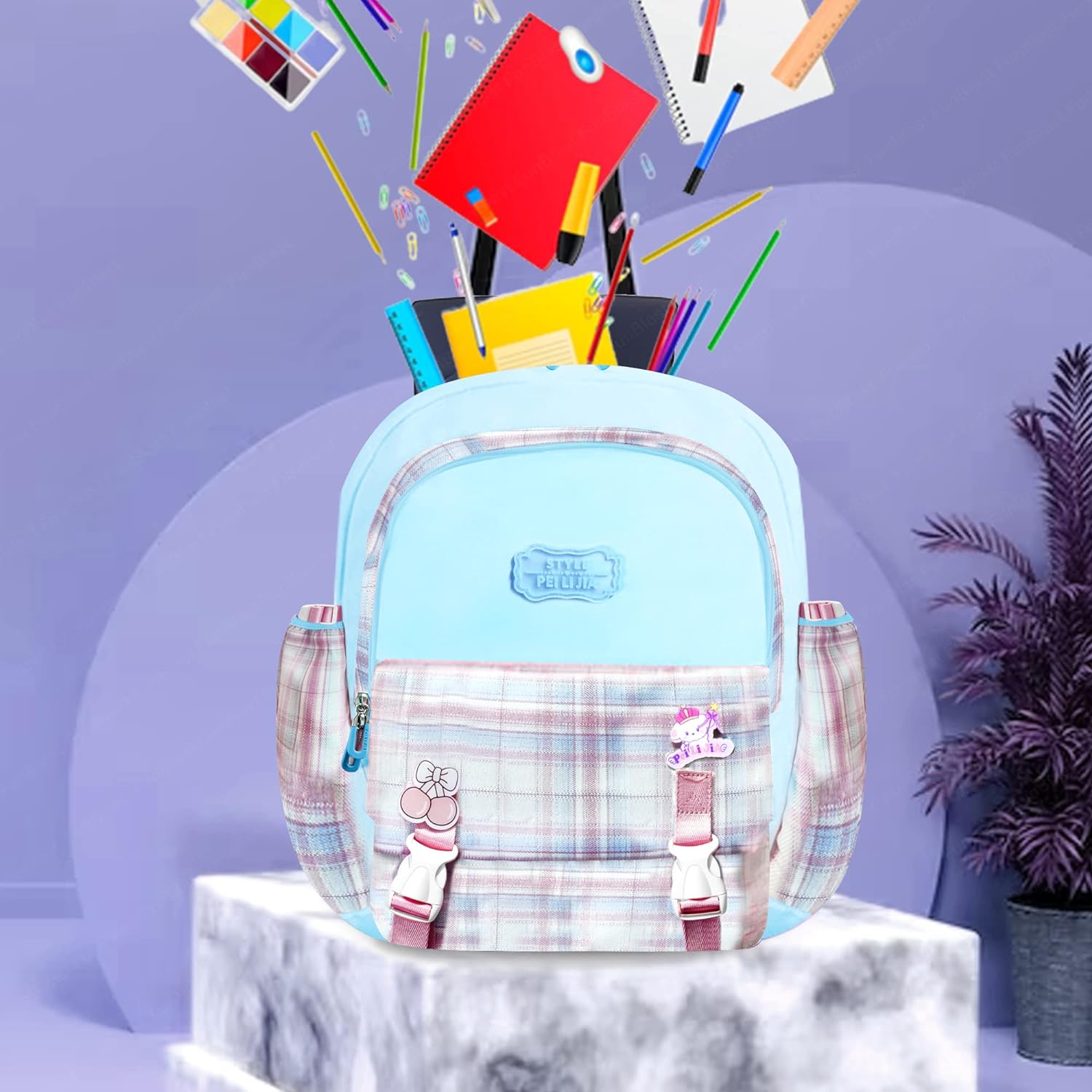 School Bag for Girls - School Backpack, College Backpack, Travel Backp –  FunBlast