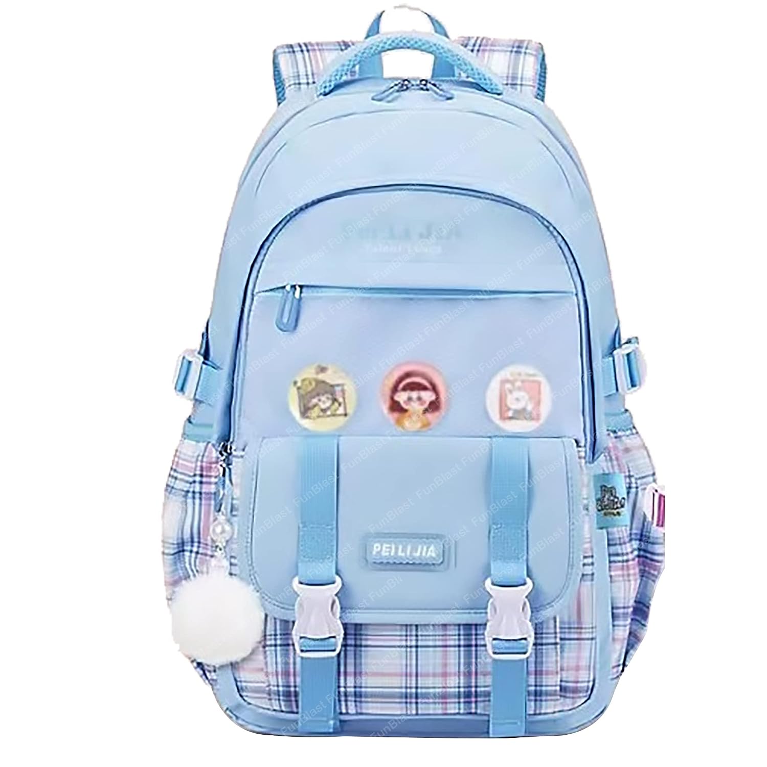 School Bags for Boys, Lightweight School and College Bags, Multipurpose Large Capacity Bag for Boys Girls Kids, Travel Bag, Picnic Bag (46 X 34 X 20 CM)